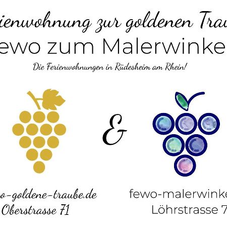 Appartamento Fewo Zur Goldenen Traube Rüdesheim am Rhein Esterno foto