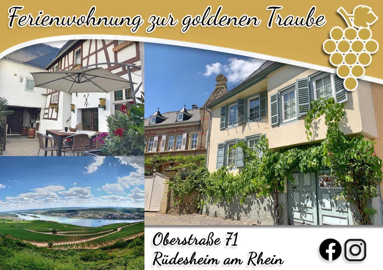 Appartamento Fewo Zur Goldenen Traube Rüdesheim am Rhein Esterno foto