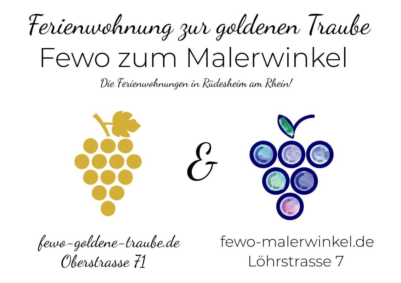 Appartamento Fewo Zur Goldenen Traube Rüdesheim am Rhein Esterno foto